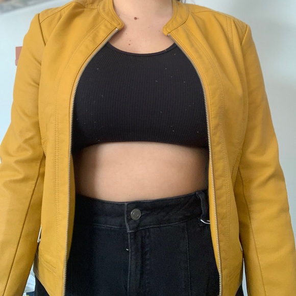 vintage mustard yellow jacket - Picture 1 of 5